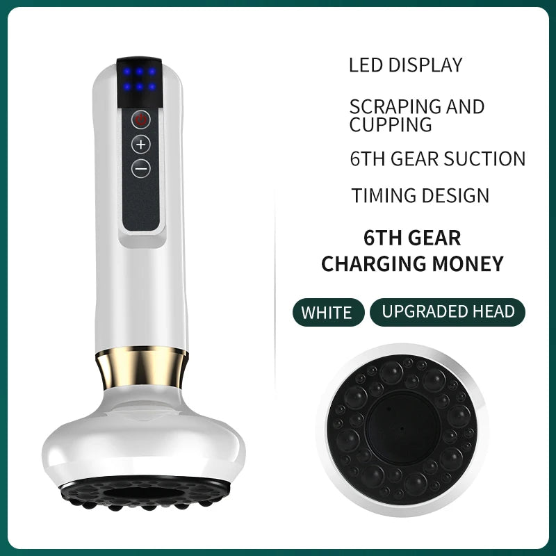 Smart Vacuum Cupping & Gua Sha Scraping Device
