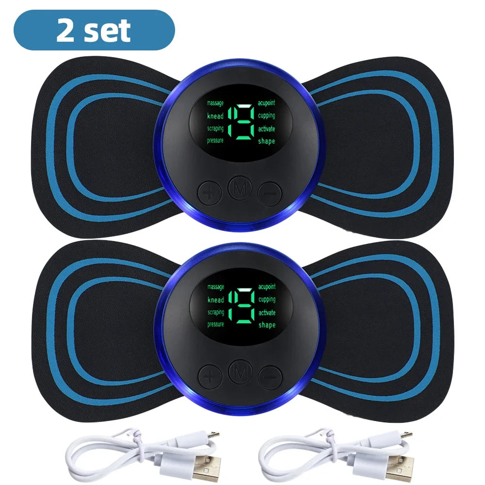 EMS Neck & Back Pain Relief Muscle Stimulator Patches