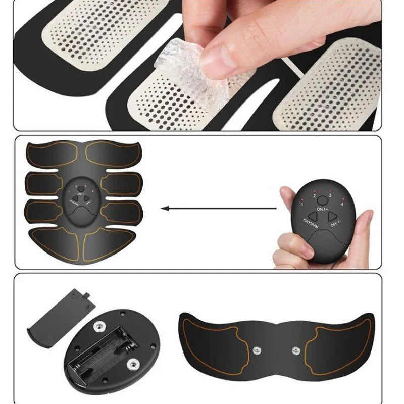 EMS Wireless Abs & Hip Body Slimming Massager