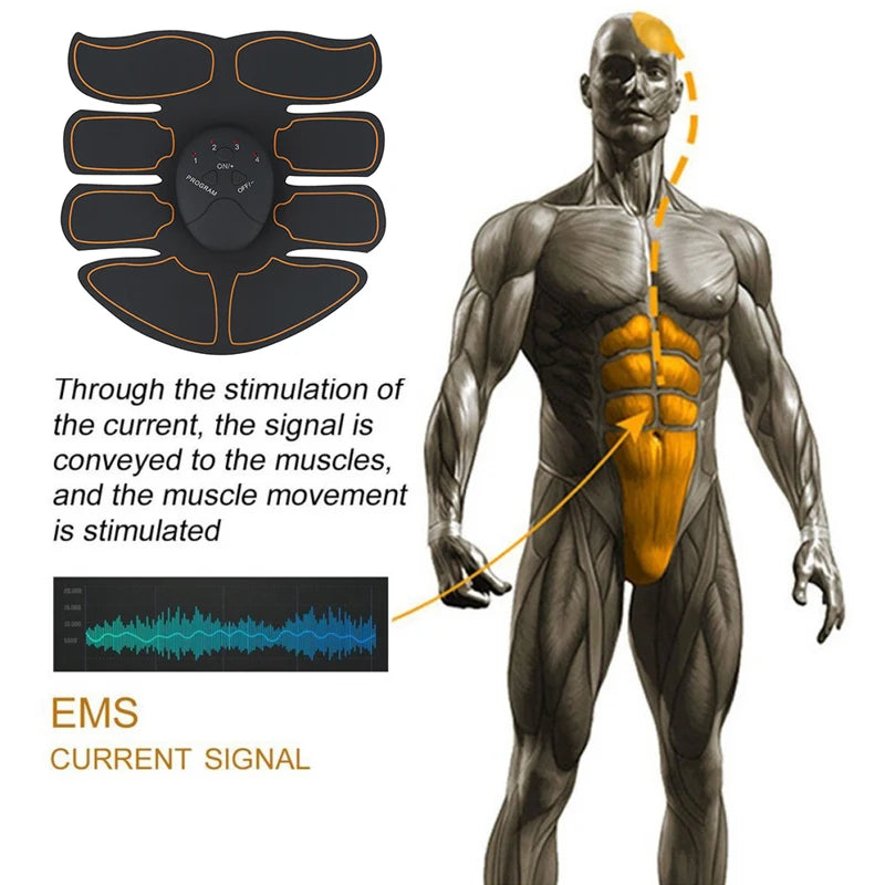 EMS Wireless Abs & Hip Body Slimming Massager