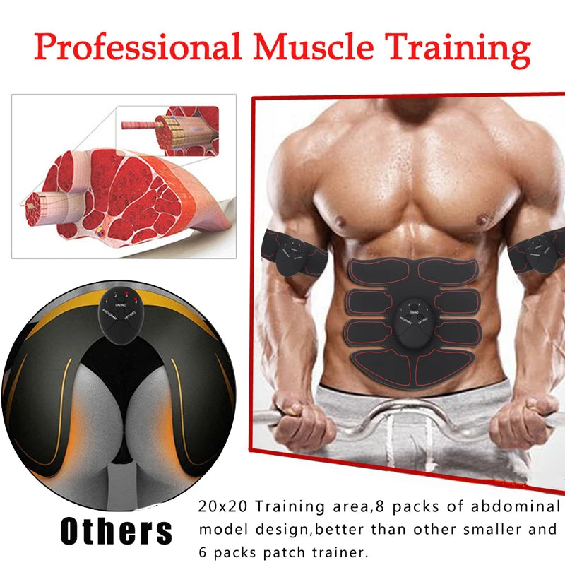 EMS Wireless Abs & Hip Body Slimming Massager