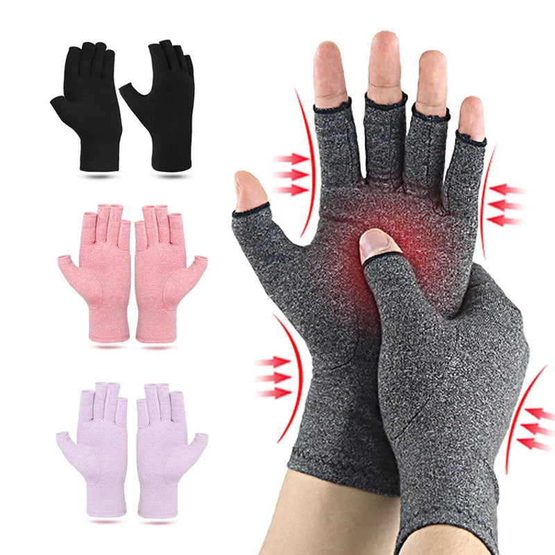 Fingerless Arthritis Compression Gloves