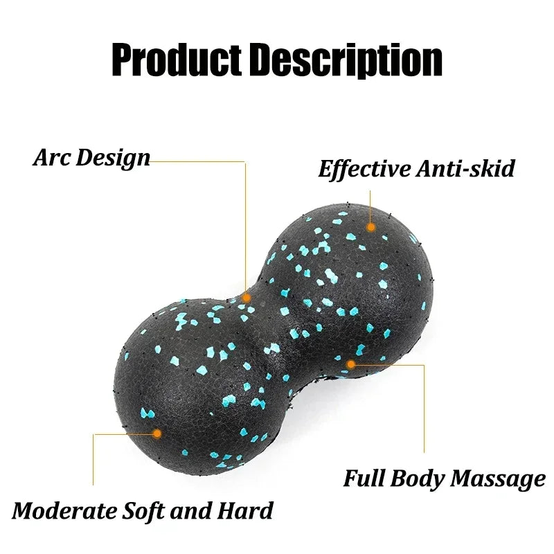 Peanut Dual Massage Ball for Deep Muscle Relief
