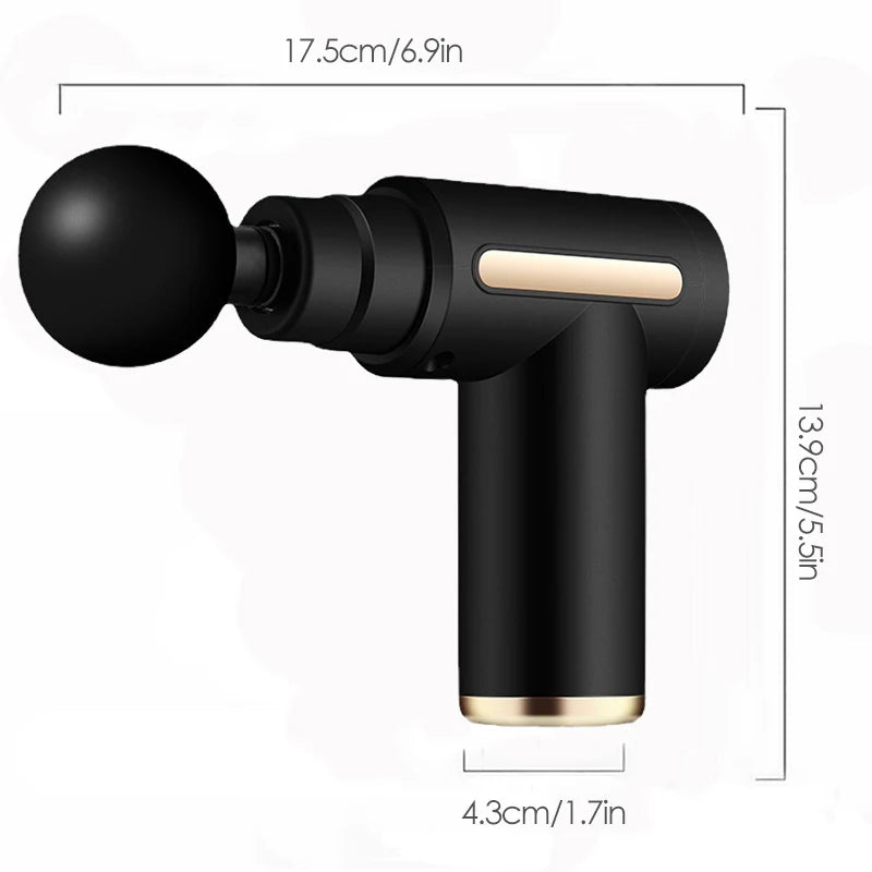 30-Level Percussion Massage Gun for Deep Tissue Relief