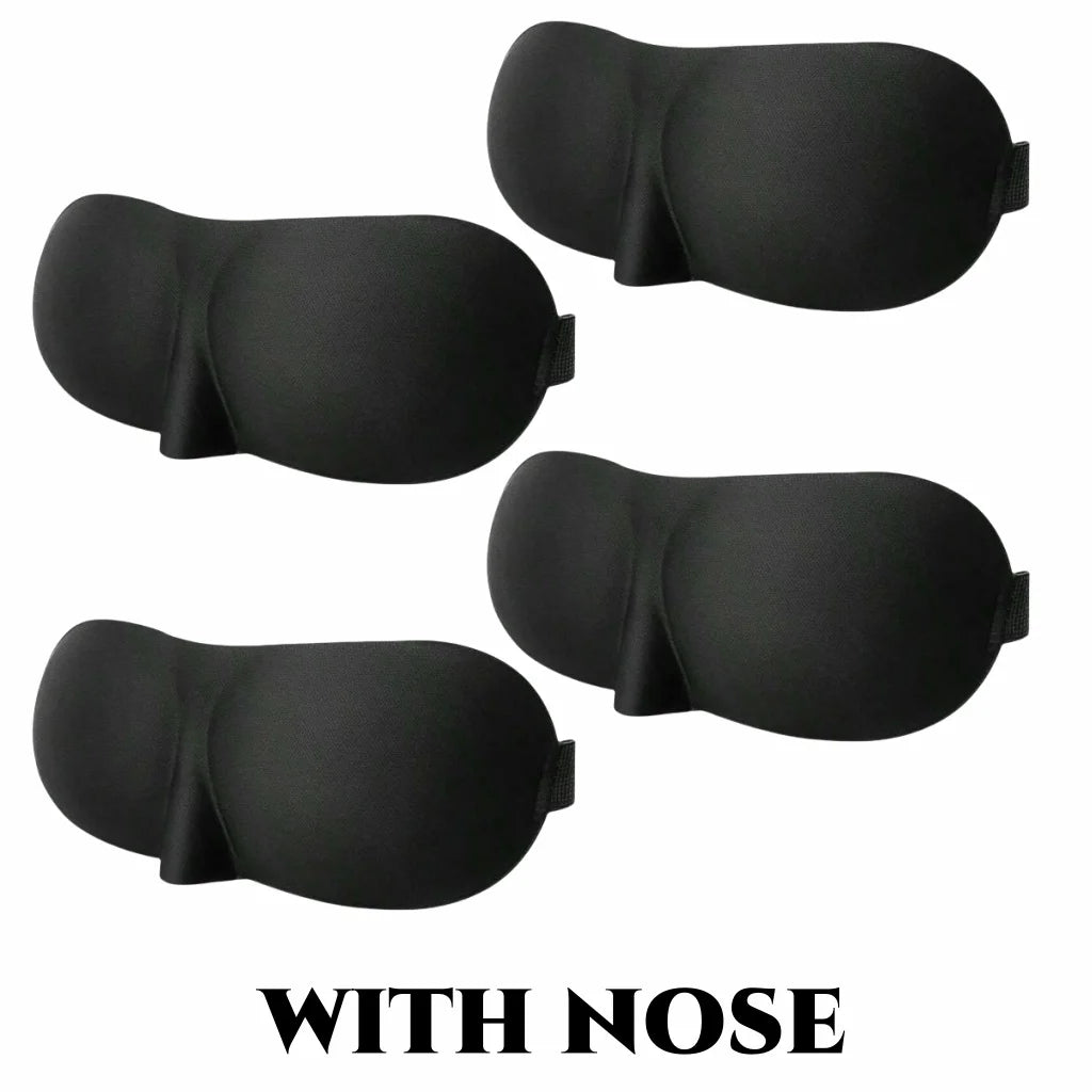 3D Memory Foam Contoured Blackout Sleep Mask