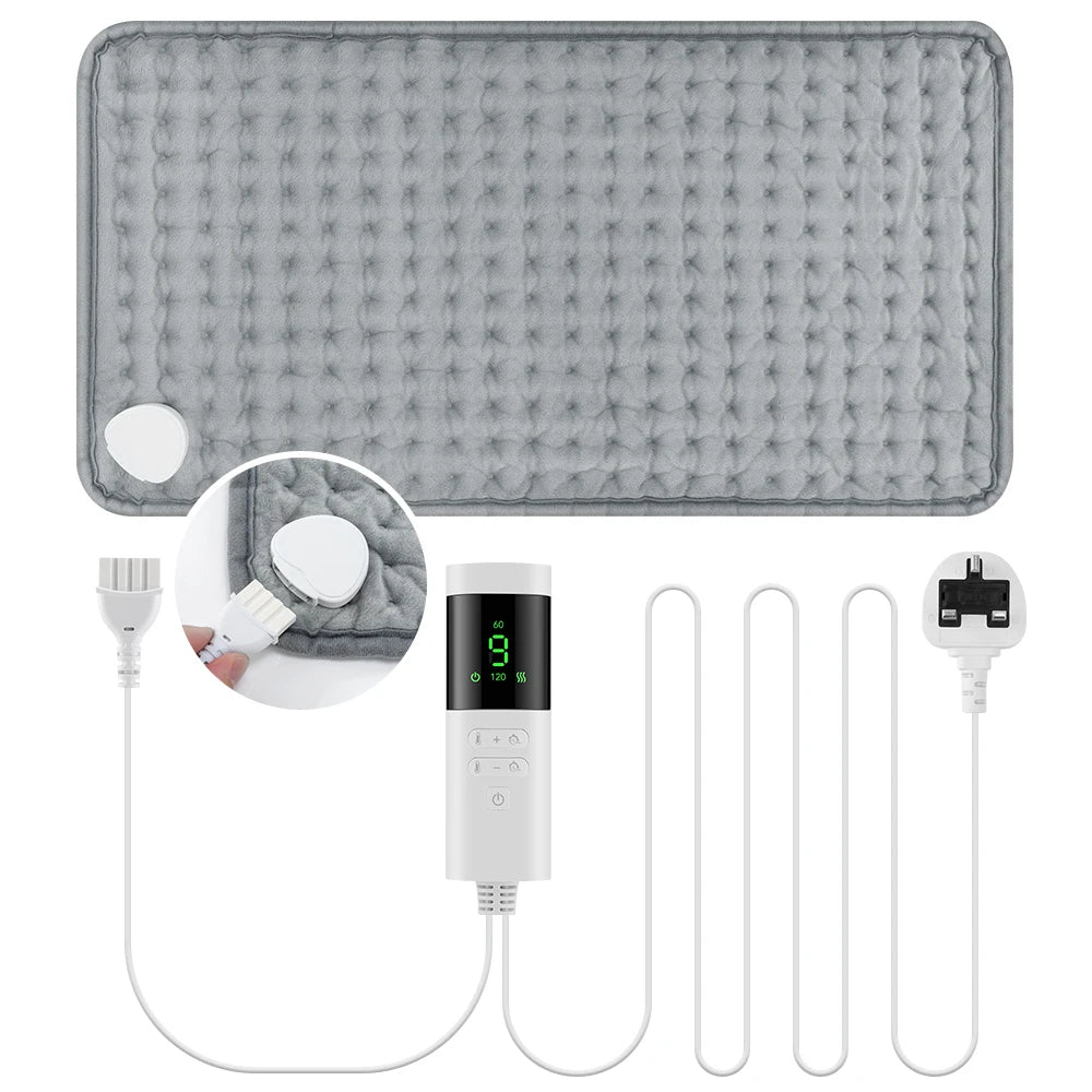 Electric Heating Pad for Back Neck & Shoulders