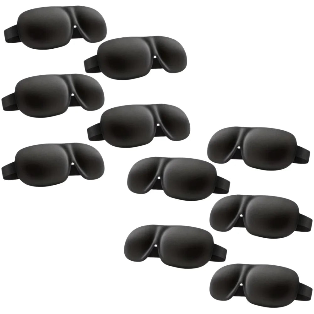3D Memory Foam Contoured Blackout Sleep Mask