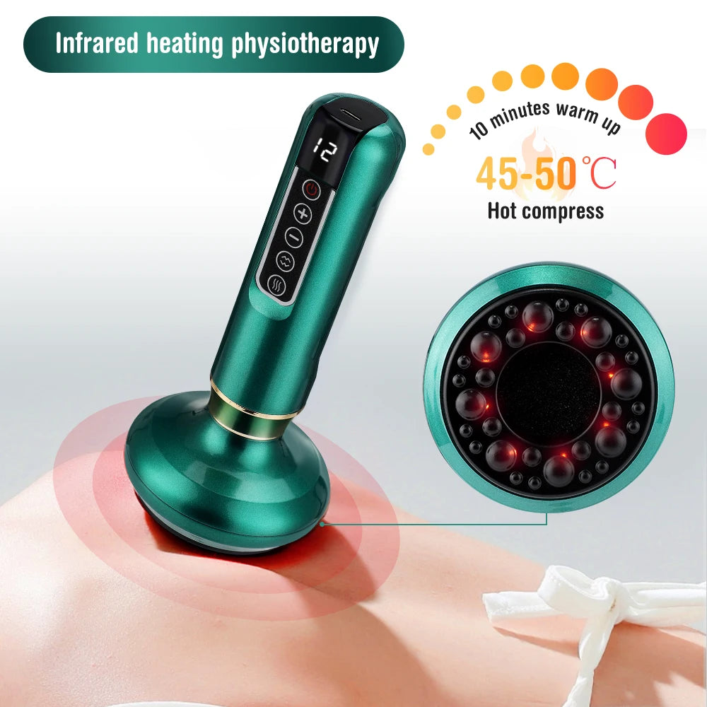 Smart Vacuum Cupping & Gua Sha Scraping Device