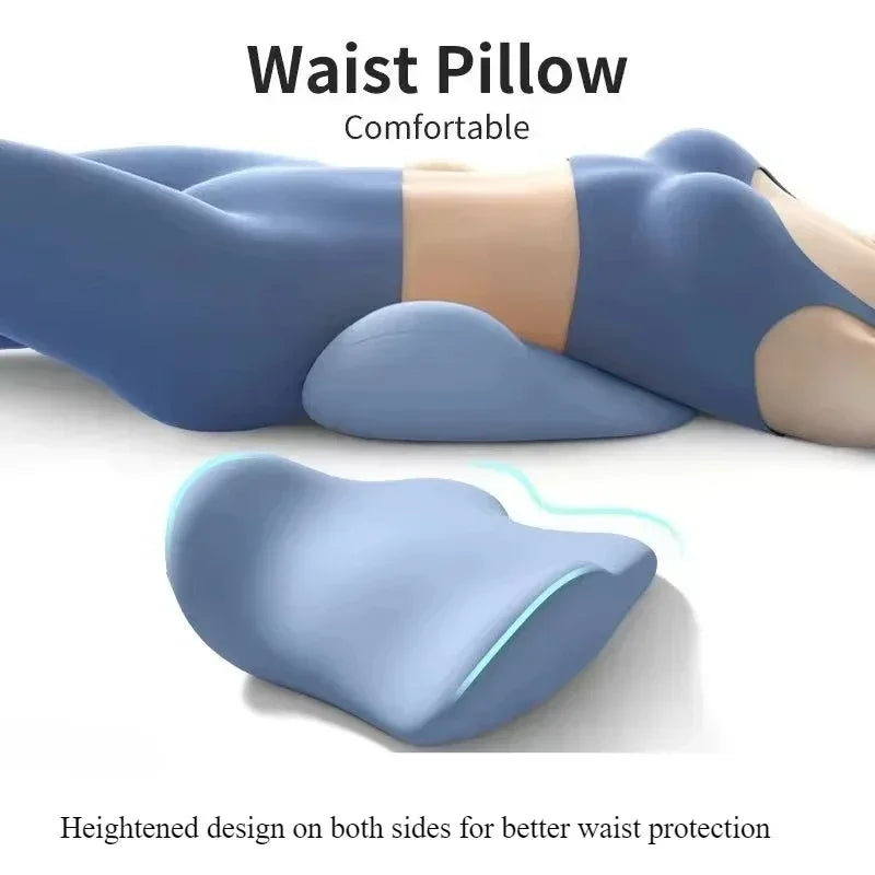 Lumbar Support Memory Foam Sleep Pillow