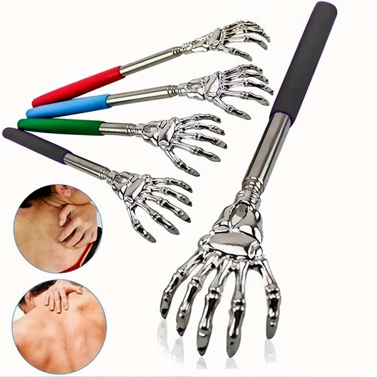 Portable Stainless Steel Telescoping Back Scratcher