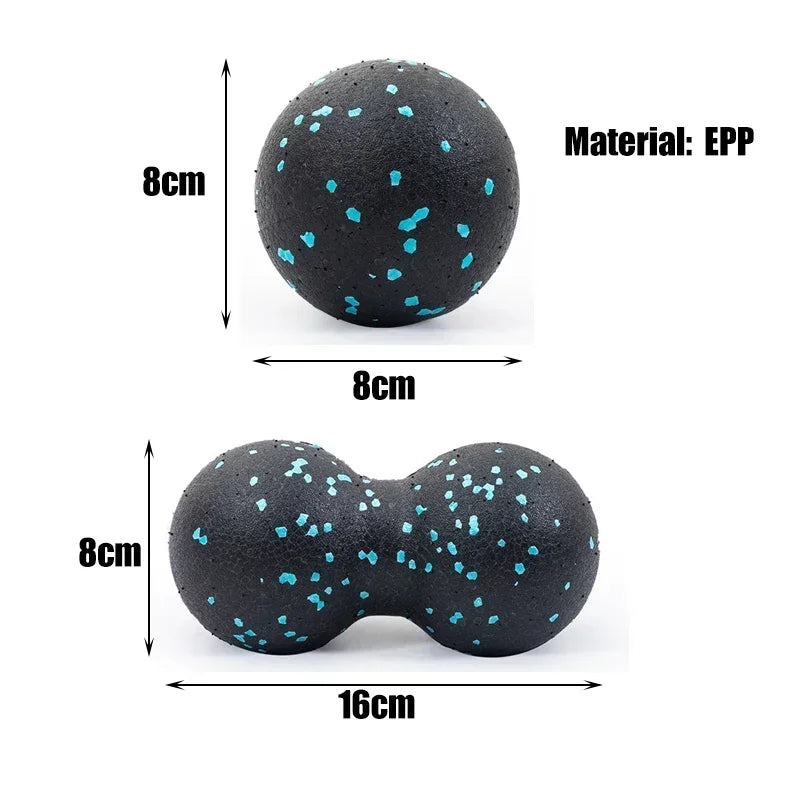 Peanut Dual Massage Ball for Deep Muscle Relief