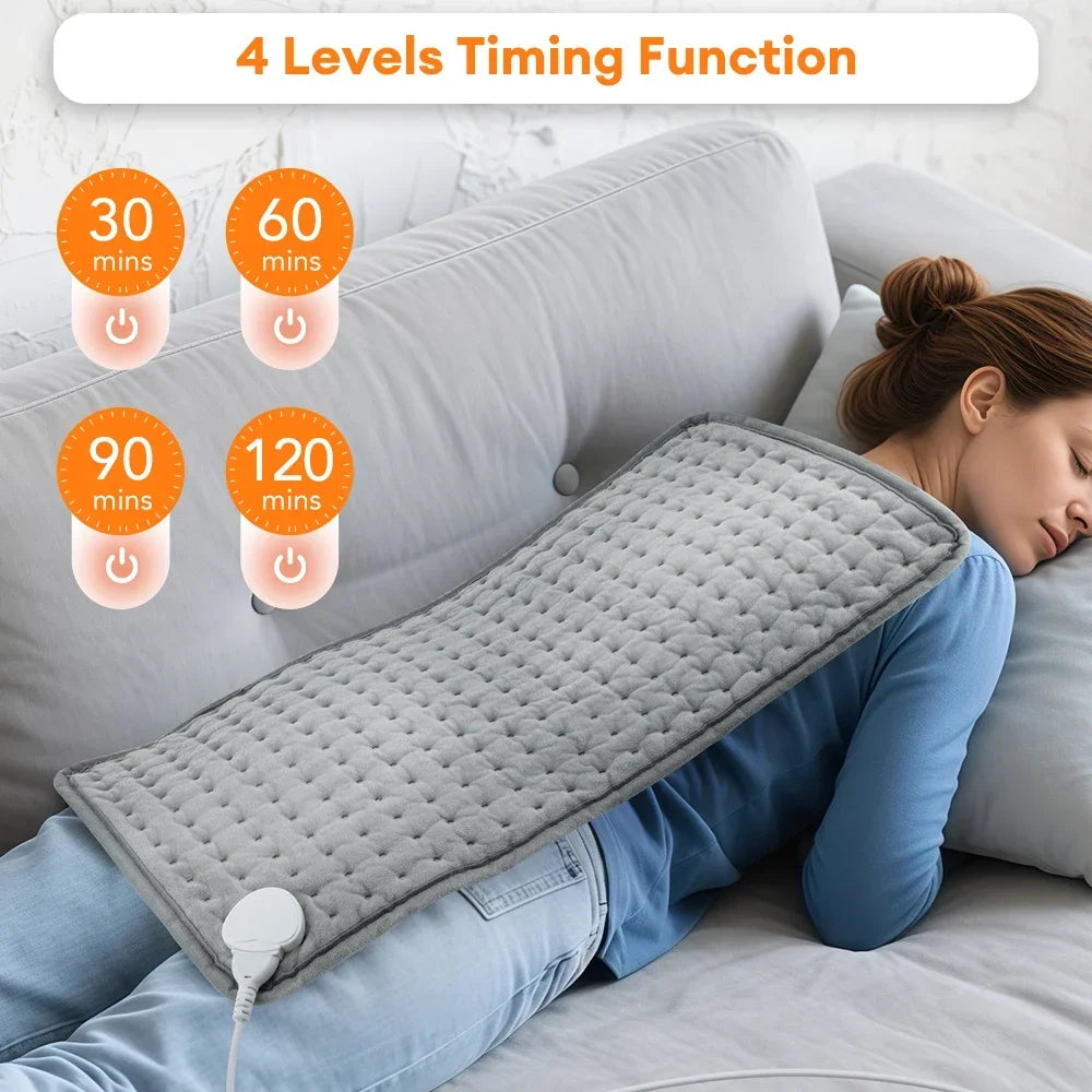 Electric Heating Pad for Back Neck & Shoulders