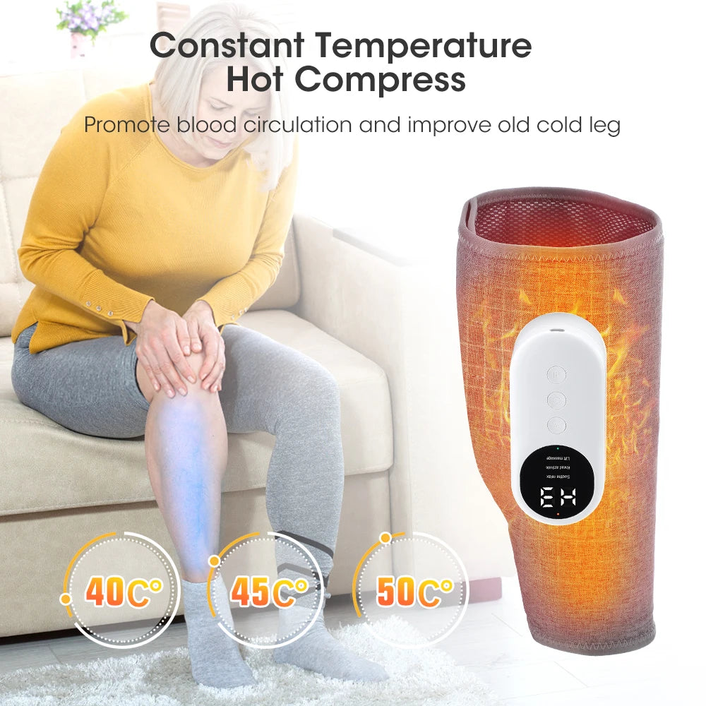 360° Rechargeable Calf & Leg Air Compression Massager
