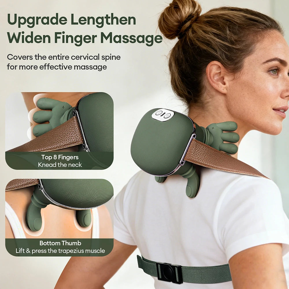 4D Wireless Neck & Shoulder Kneading Massage Shawl