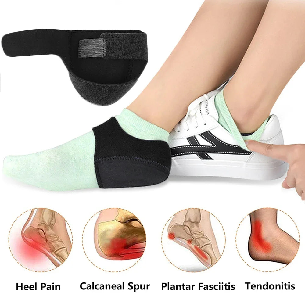 Plantar Fasciitis U-Shaped Silicone Heel Cup Insoles