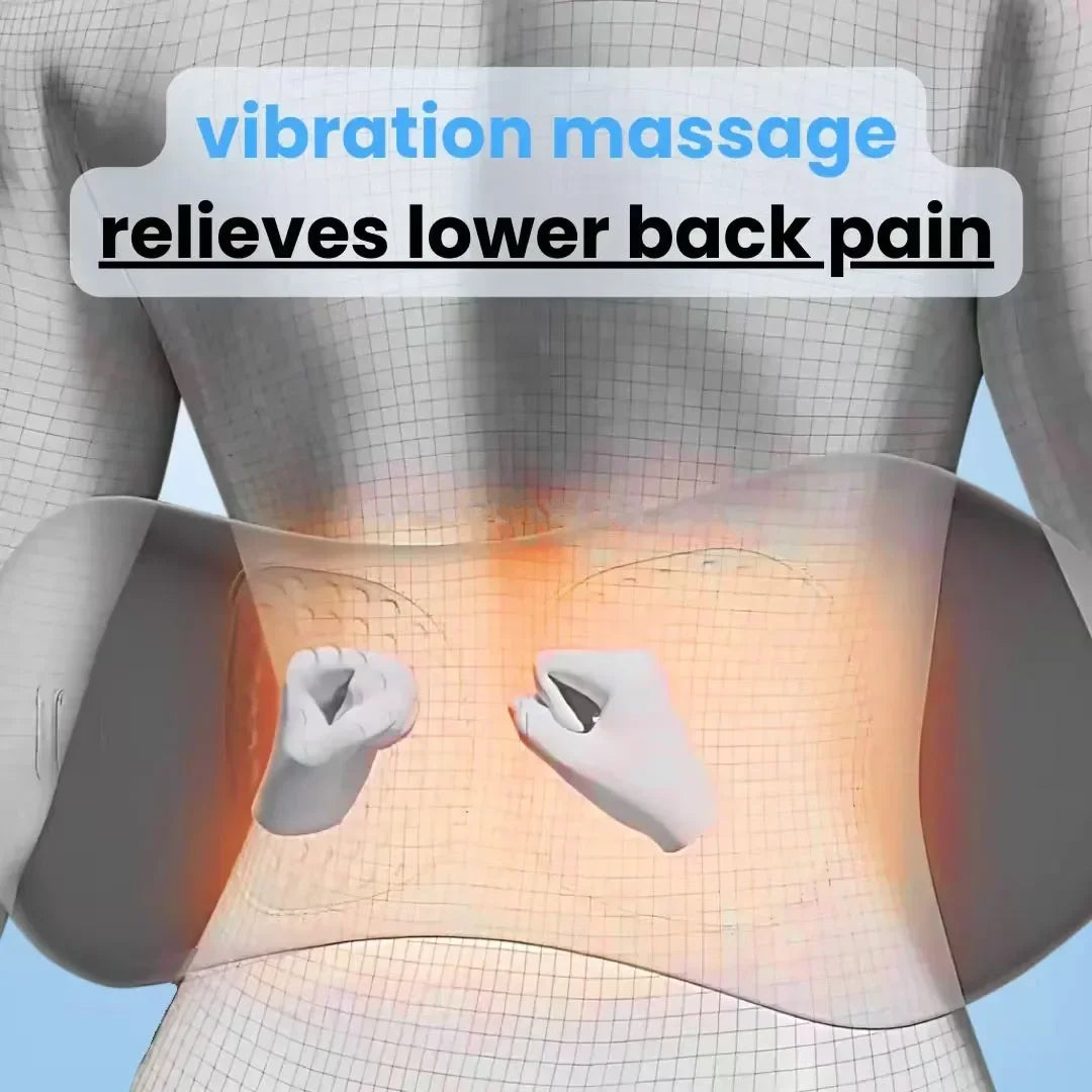 3-in-1 Shiatsu Back & Lower Back Pain Relief Massager