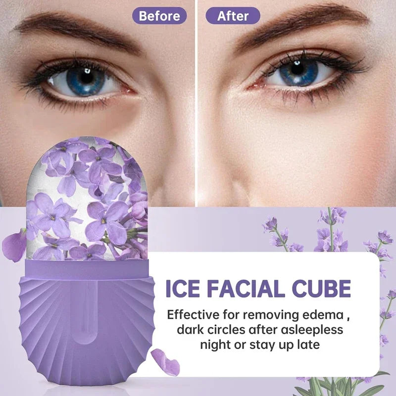 Ice Facial Roller for Pore Tightening & Depuffing