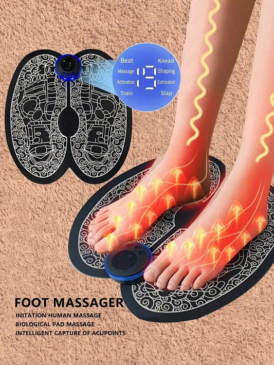 Rechargeable Electric Foot Circulation Massager