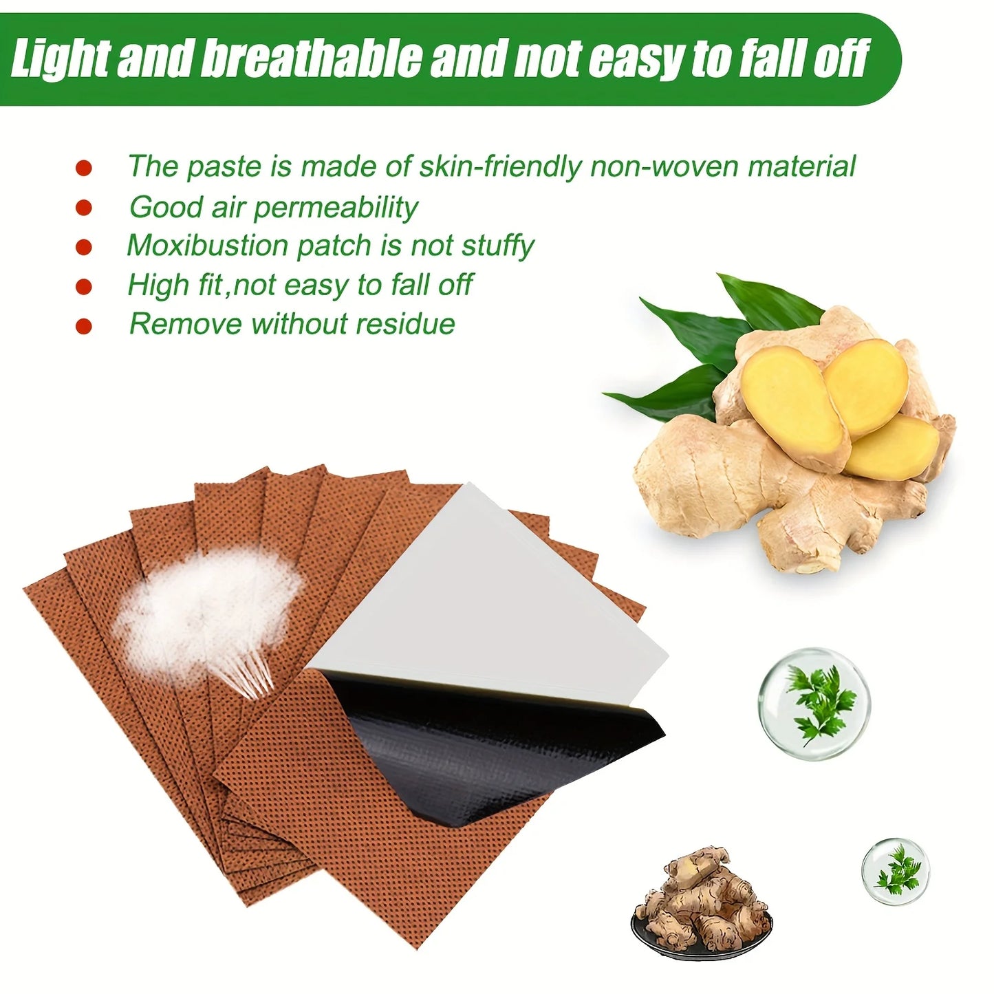 Self-Adhesive Heating Patches for Neck Back & Knees