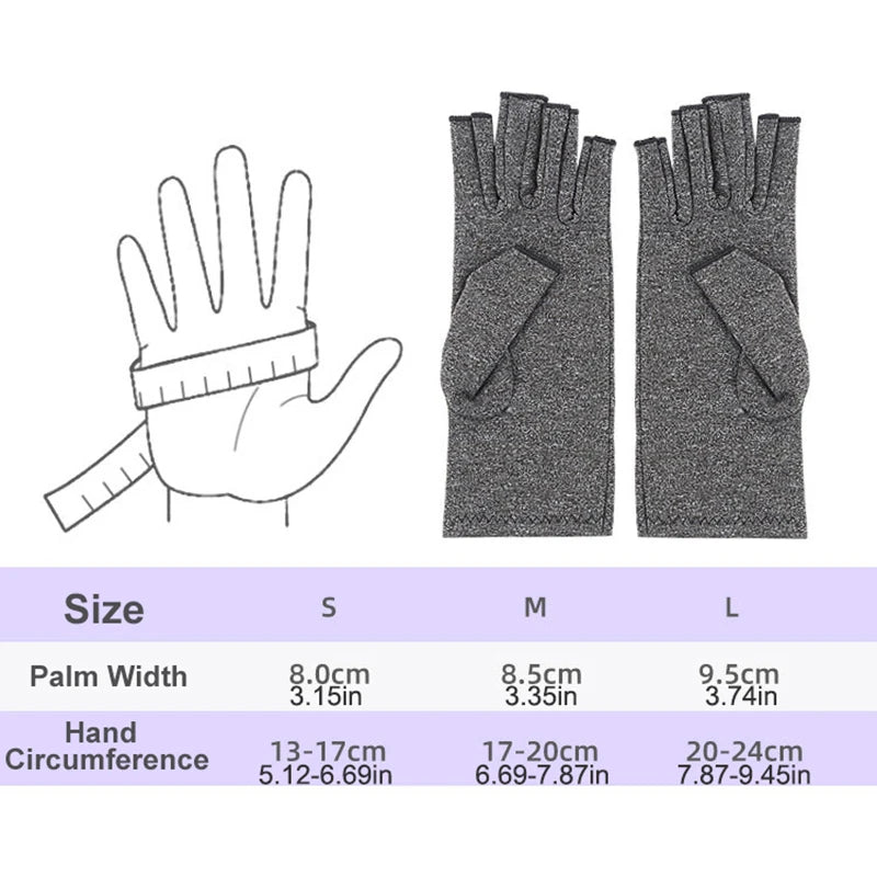Fingerless Arthritis Compression Gloves