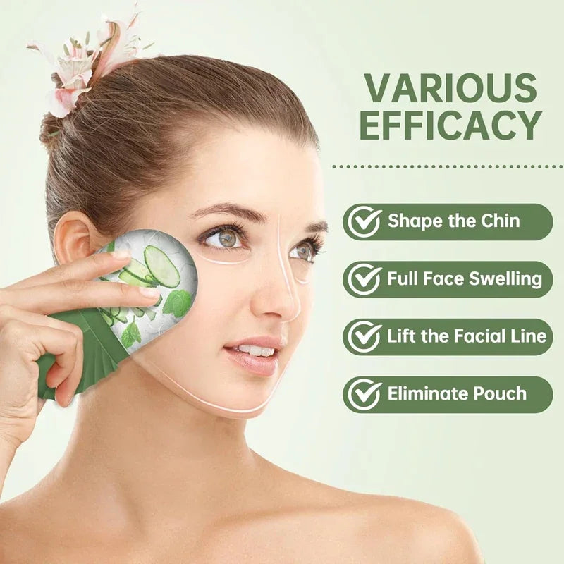 Ice Facial Roller for Pore Tightening & Depuffing