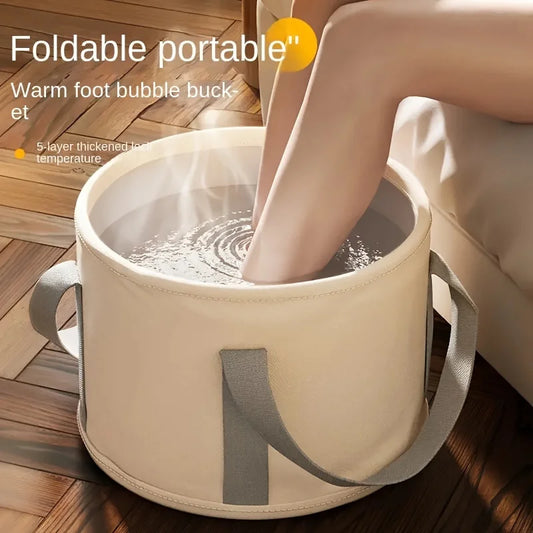 Foldable Foot Soak Spa Bath Tub with Heat Retention