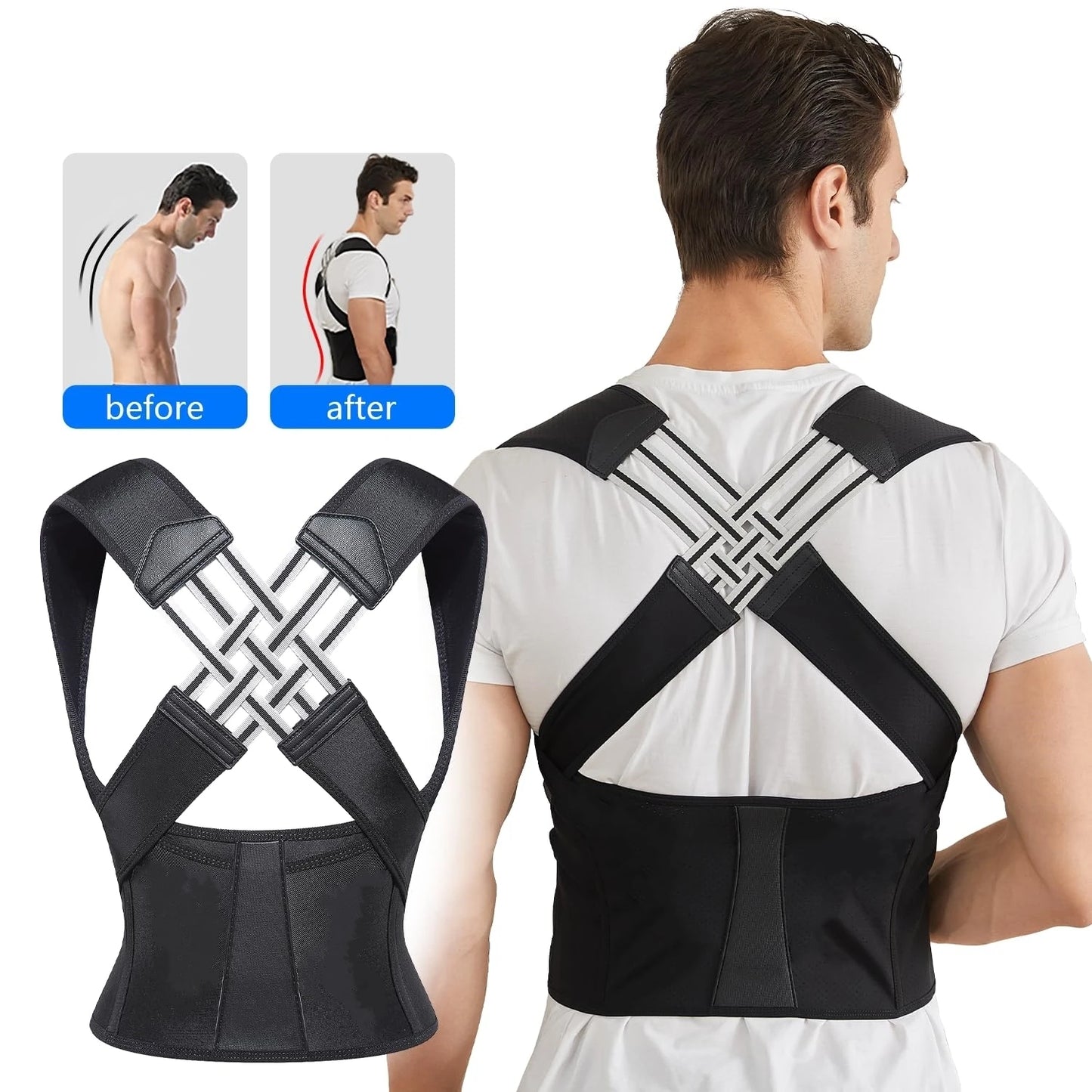 Posture Corrector Back Brace for Men & Women