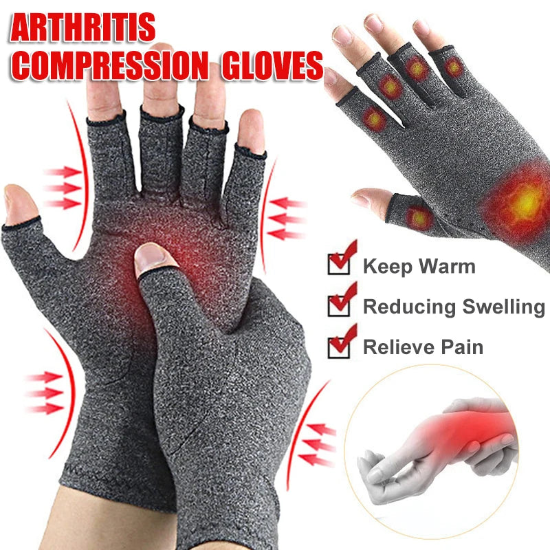 Fingerless Arthritis Compression Gloves