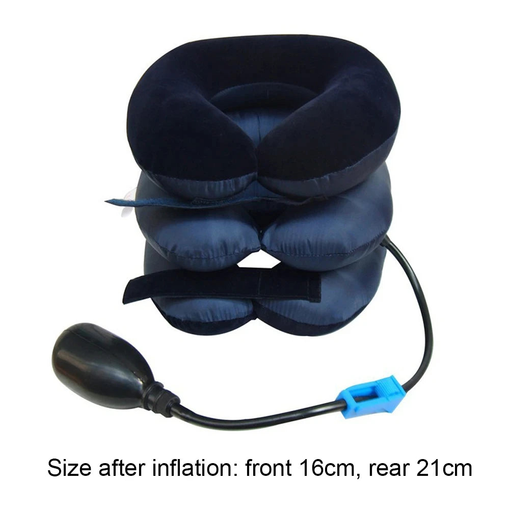 Inflatable Cervical Neck Traction & Stretcher Device