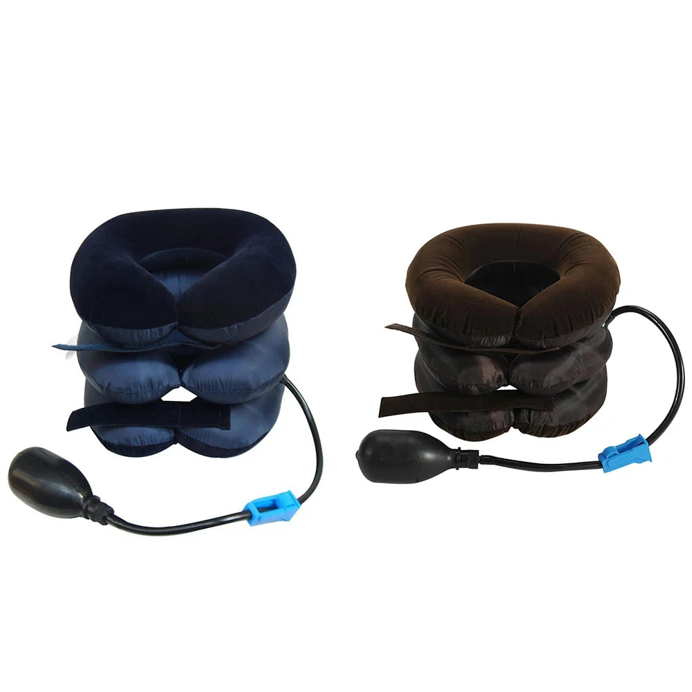 Inflatable Cervical Neck Traction & Stretcher Device