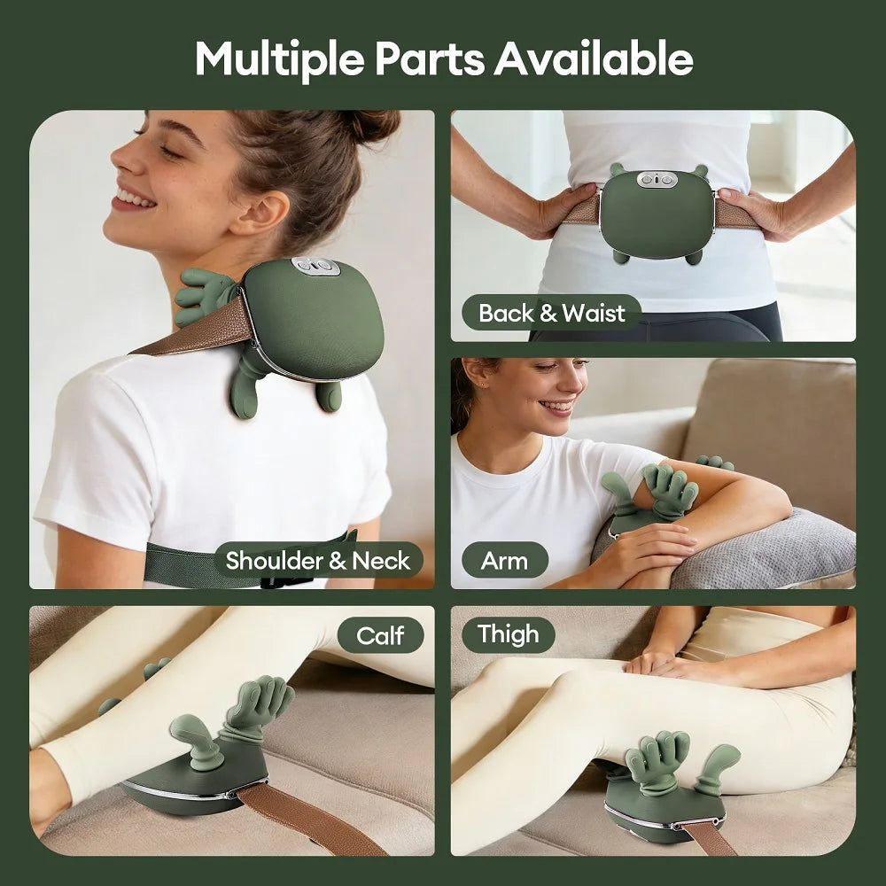 4D Wireless Neck & Shoulder Kneading Massage Shawl