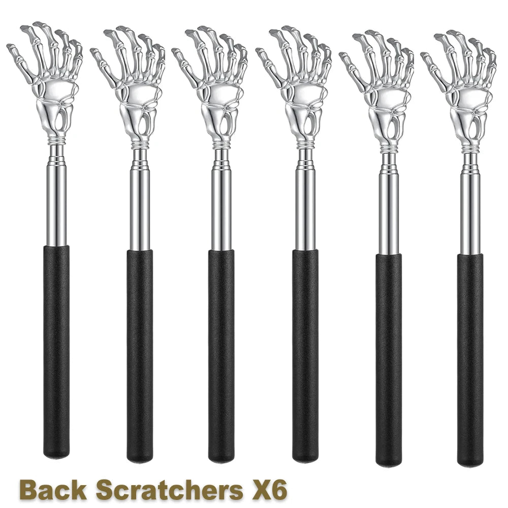 Portable Stainless Steel Telescoping Back Scratcher