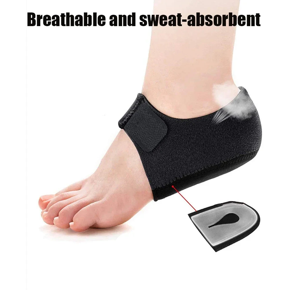 Plantar Fasciitis U-Shaped Silicone Heel Cup Insoles
