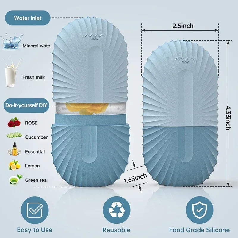 Ice Facial Roller for Pore Tightening & Depuffing