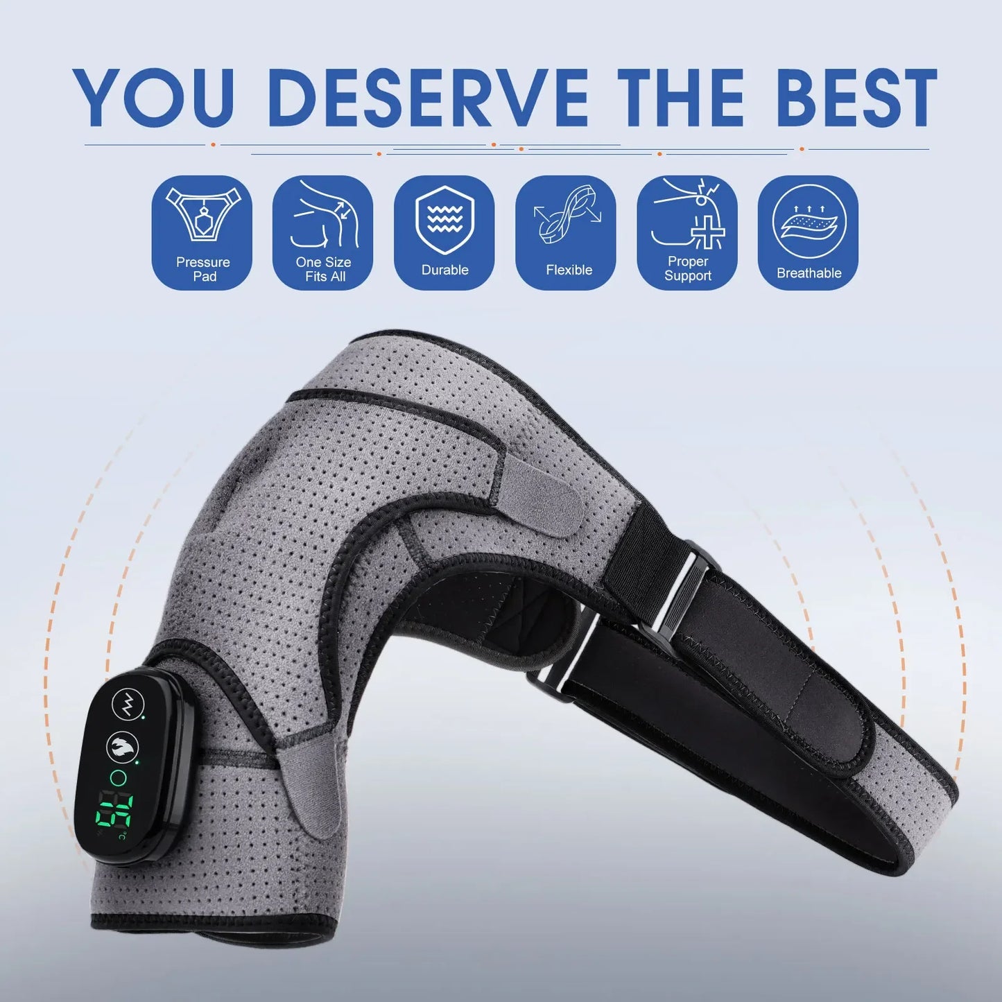 Electric Heating Shoulder & Neck Shawl Massager