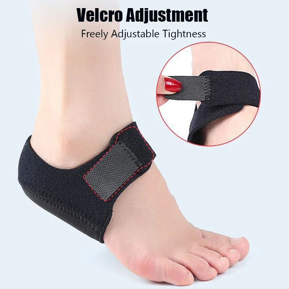 Plantar Fasciitis U-Shaped Silicone Heel Cup Insoles