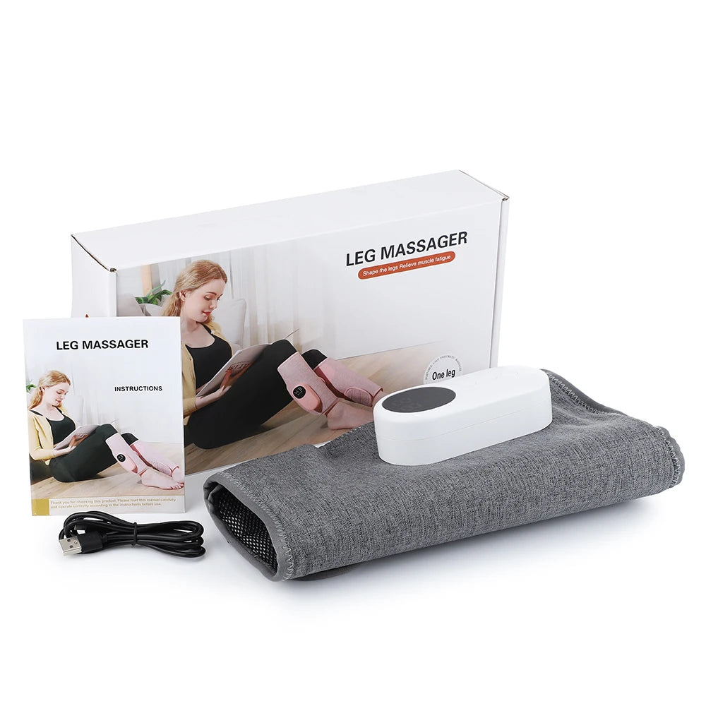 360° Rechargeable Calf & Leg Air Compression Massager