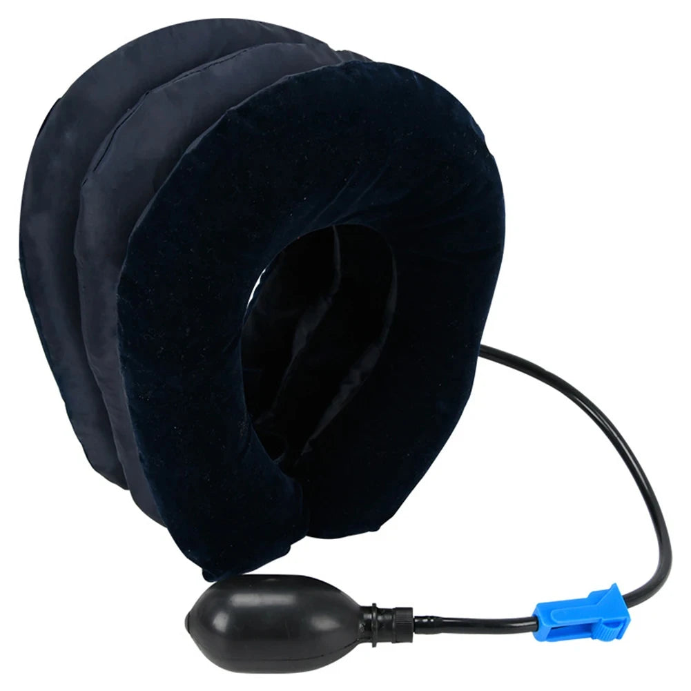 Inflatable Cervical Neck Traction & Stretcher Device