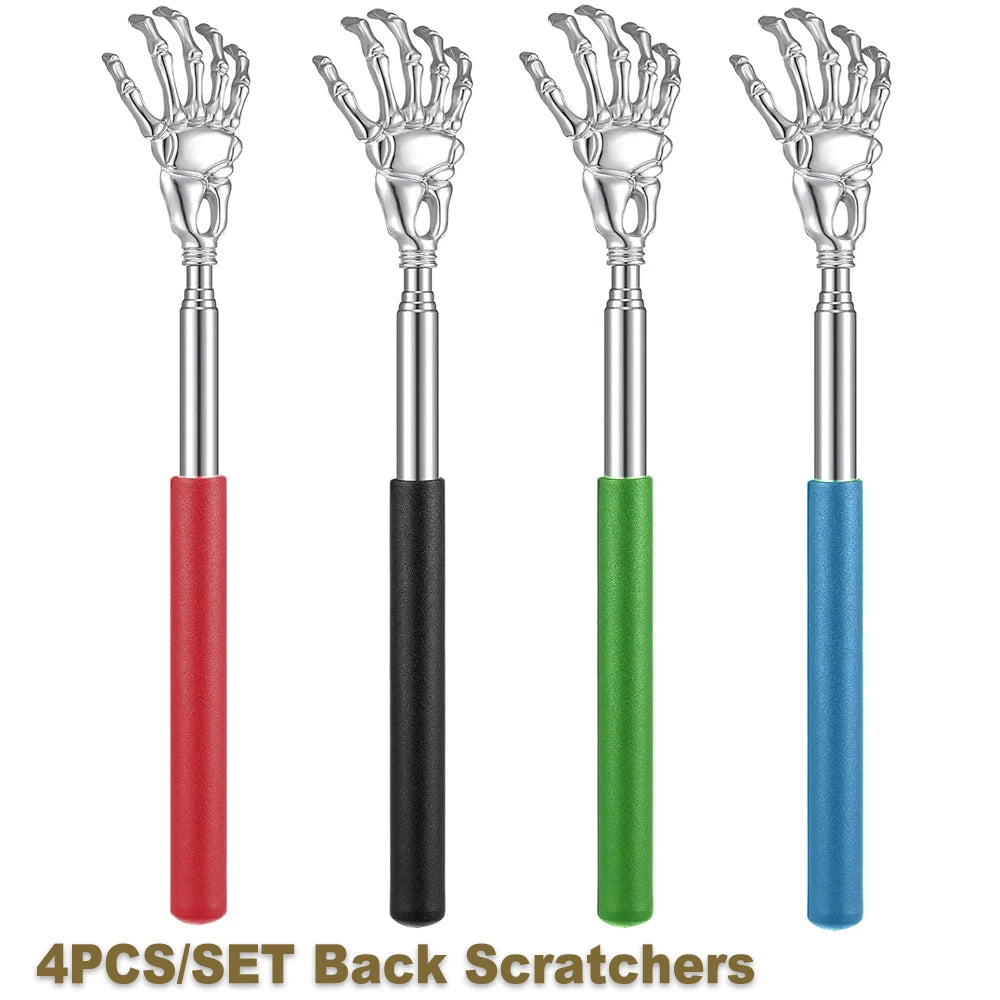 Portable Stainless Steel Telescoping Back Scratcher