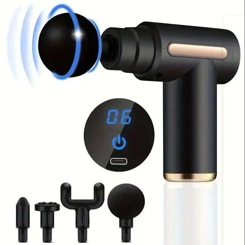 30-Level Percussion Massage Gun for Deep Tissue Relief