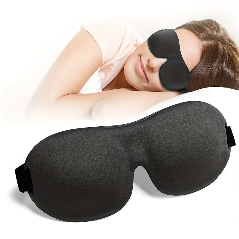 3D Memory Foam Contoured Blackout Sleep Mask