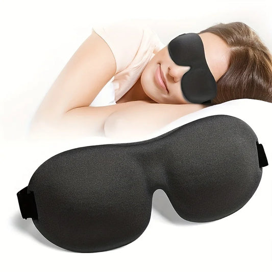3D Memory Foam Contoured Blackout Sleep Mask