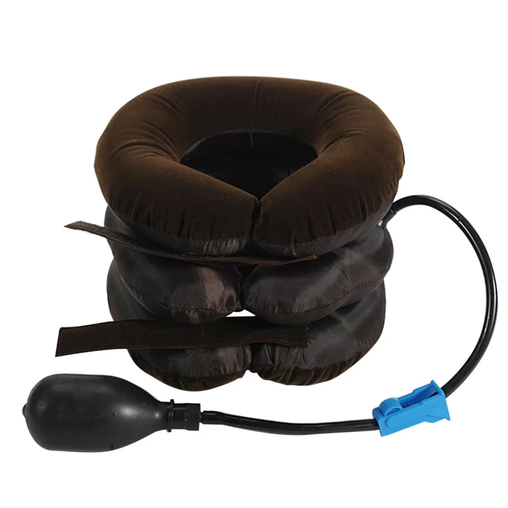 Inflatable Cervical Neck Traction & Stretcher Device