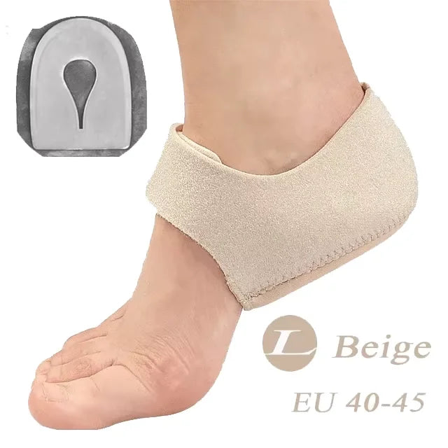 Plantar Fasciitis U-Shaped Silicone Heel Cup Insoles