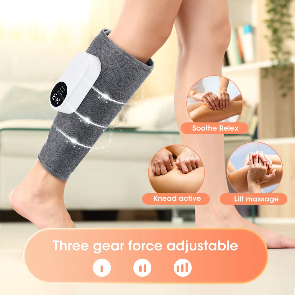 360° Rechargeable Calf & Leg Air Compression Massager