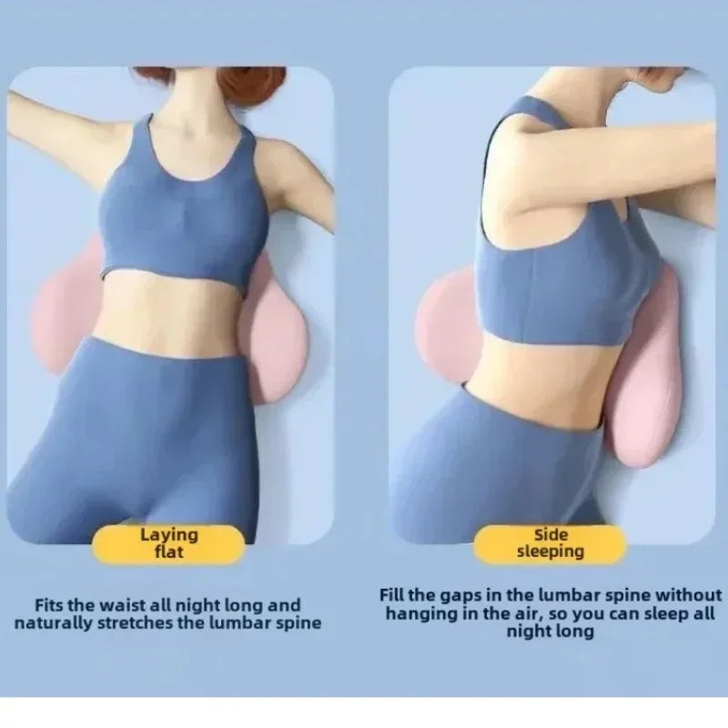 Lumbar Support Memory Foam Sleep Pillow