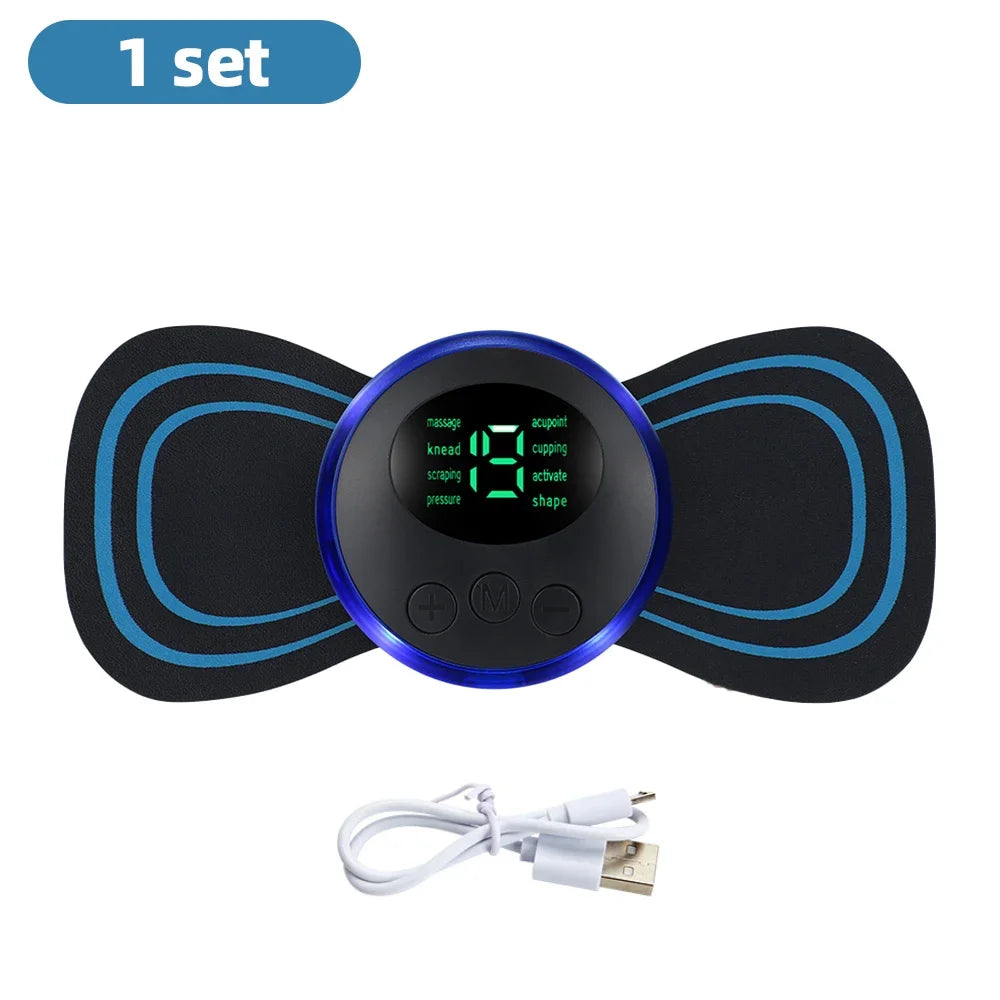 EMS Neck & Back Pain Relief Muscle Stimulator Patches