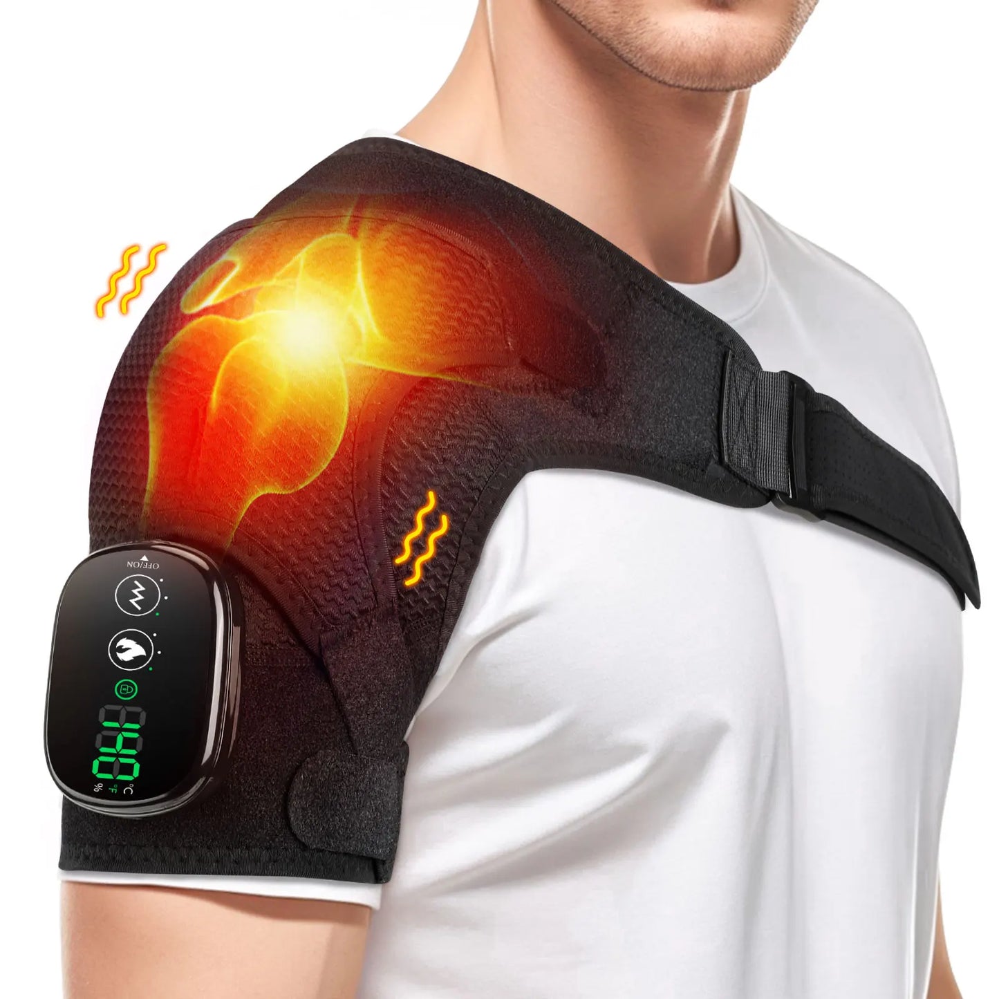 Electric Heating Shoulder & Neck Shawl Massager