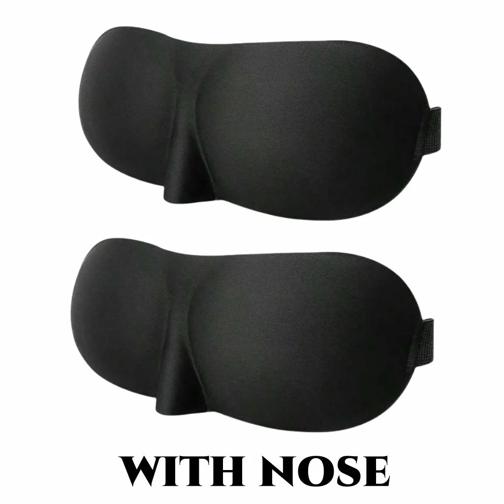 3D Memory Foam Contoured Blackout Sleep Mask