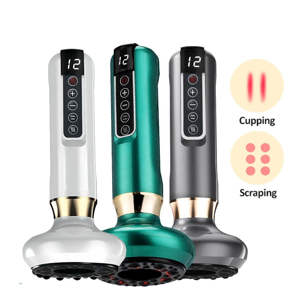 Smart Vacuum Cupping & Gua Sha Scraping Device